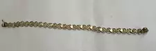 VINTAGE BEVERLY HILLS SOLID 14KT GOLD BRACELET 6.7 GRAMS FOR WEAR OR SCRAP