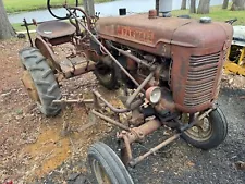 Farmall Super A Tractor With Cultivators