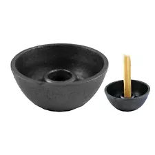 Cast Iron Palo Santo Burner 4" Handcrafted For Holy Stick Smudging Burning