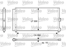 VALEO 818021 Condenser, Air Conditioning for Fiat, LANCIA