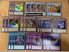 ð¥ Yugioh BLACKWING 30x Cards DECK CORE SHAMAL SUDRI VATA NM 1ST EDITION