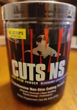 Animal Cuts NS Non-Stim Powder, Blueberry Lemonade,(rare flavor) 42 scoops NEW