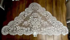 Vintage Spanish Mantilla Embroidery Lace Veil Catholic Church Mass Head Covering