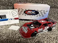 1:24 2023 ADC Dirt Late Model GR SMITH #2 Gambler Transport Diecast New!!