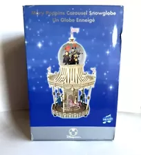 Disney Mary Poppins Carousel Snow Globe - Rare