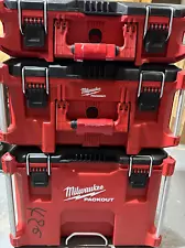 Milwaukee Packout Modular Tool Storage Box 43.2" Tool Storage Lid Strike Wheeled