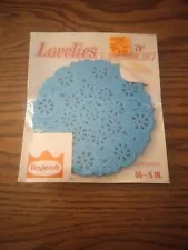 Roylcraft 5" Paper Doilies Pack Of 56 Blue Vintage -New Old Stock