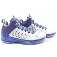 Nike Air Jordan Melo M11 White Game Royal & CL Blue Men's Size 10 716227-105