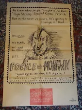 Poodle With A Mohawk Lynda Barry Original Poster 1982