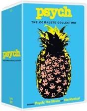 Psych The Complete series season 1-8 (DVD 32-discs box set collection) new