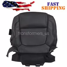 For 2011-2015 Ford Explorer Limited Sport Driver Bottom Leather Seat Cover Black (For: Ford Explorer)