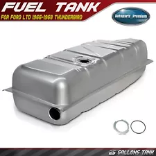 25 Gallons Silver Fuel Tank for Ford Thunderbird 1967-1970 LTD 1966-1968 Custom