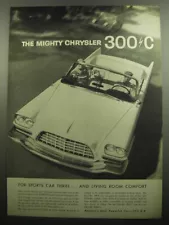 1957 Chrysler 300-C Convertible Ad - For sports car thrill