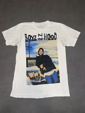 BOYZ N THE HOOD Impala ICE CUBE T-Shirt Size M 100% Cotton White Philcos