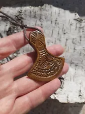 Vikings Mjolnir pendant amulet inspired by Viking age artefact