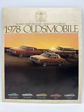 1978 OLDSMOBILE FULL CATALOG Auto Dealer Car Sales Brochure Specs All Models