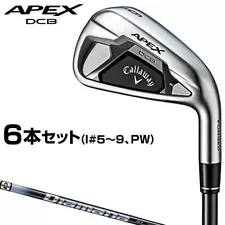 Callaway 2022 APEX DCB IronSet 5-9 Pw 6pie RH Diamana55 graphite Flex Regular