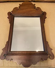 Henkel Harris Mahogany Chippendale Mirror Excellent Condition #2