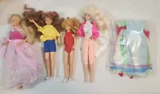 Vintage Barbie Lot Clothing & Dolls from the 60's to the 80's Dresses & Outfits