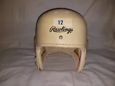 Vintage Rawlings Bubble Ear HC40-CYCO LITE Football Helmet Size Small White