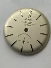 VINTAGE WATCH DIAL FOR PARTS DIANE FISH 17 JEWELS RARE SALE TOP ORIGINAL RRR