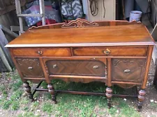 Antique hutch China Buffet Art Deco 60in x 37in x 20in