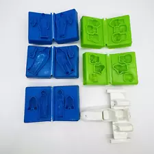 Star Wars Play-Doh Molds 1978 - Lot of 6 - Skywalker, Leia, Darth Vader +