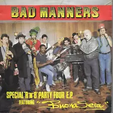 SALE Bad Manners Special "R'n'B" Party Four E.P. UK 45 7" EP +Picture Sleeve