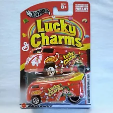 Hot Wheels Customized VW Drag Bus Lucky Charms With Protecto 1:64 For Sale