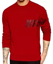 ð¨ Nike Dri-Fit Skateboarding Men's Sweatshirt Pullover 728067 687 Red Size L