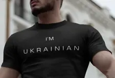 I'm Ukrainian T shirt, Ukraine T shirts, Zelensky T-shirt, Stand With Ukraine