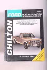 F150 F250 F350 Bronco Repair Manual 1986 1985 1984 1983 1982 1981 1980 1979 -78 (For: 1983 Ford Bronco)