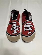 FOCO San Francisco 49ers Polyester Slip On Shoes Mens L 11/12