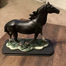 Black Stallion Horse Figure Equestrian