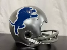 RK2 Style Suspension Football Helmet 1970’s Detroit Lions 2 Bar facemask