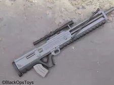 1/6 Scale Toy Grey Futuristic Sniper Rifle