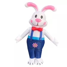 Adult Inflatable Cosplay Halloween Rabbit Costume for Men or Women Easter Bunny