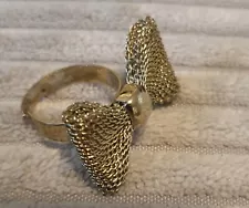 Mesh Bow Ring Will Combine Postage On Items For Sale