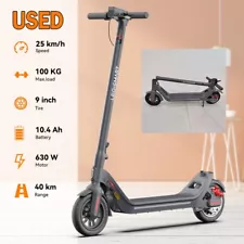 Used Electric Scooter Adult 40KM Range Folding Scooter 25KM/H Fast Speed Commute