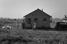 Rural Shack by Dorothea Lange - Art Print