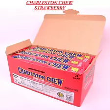 Charleston Chew Strawberry, 1.875 Oz. Bars (Pack of 24) - Fast Shipping -On Sale