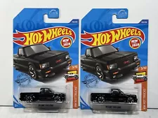 Hot Wheels New For 2020 Hot Trucks ‘91 GMC Syclone “Black” Lot 2X HTF