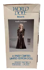 Krystle Carrington Dynasty World Doll 1985 Vintage 19" RARE Celebrity Collection