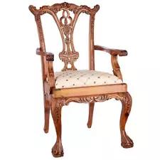 Design Toscano English Chippendale Armchair