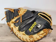 Wilson A500 A05RB16CM 32" Catcher Mitt Right Hand Throw Tan Black Brown Glove