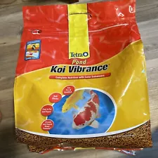 TetraPond Koi Fish Vibrance Soft Sticks Easy Digest Floating Pond Food 8.27 lbs