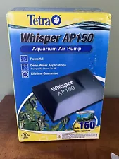 Tetra Whisper AP Deep Water Aquarium Air Pump AP 150 Gallon READ