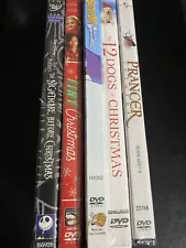 5 New Christmas DVDS Sold Together As Package