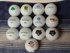 Logo Golf Balls Many Variations 13 Mixed Sold Individually For Logo Ball Collect