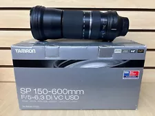 Used Tamron SP 150-600mm F/5-6.3 Di VC USD Lens for Nikon #715